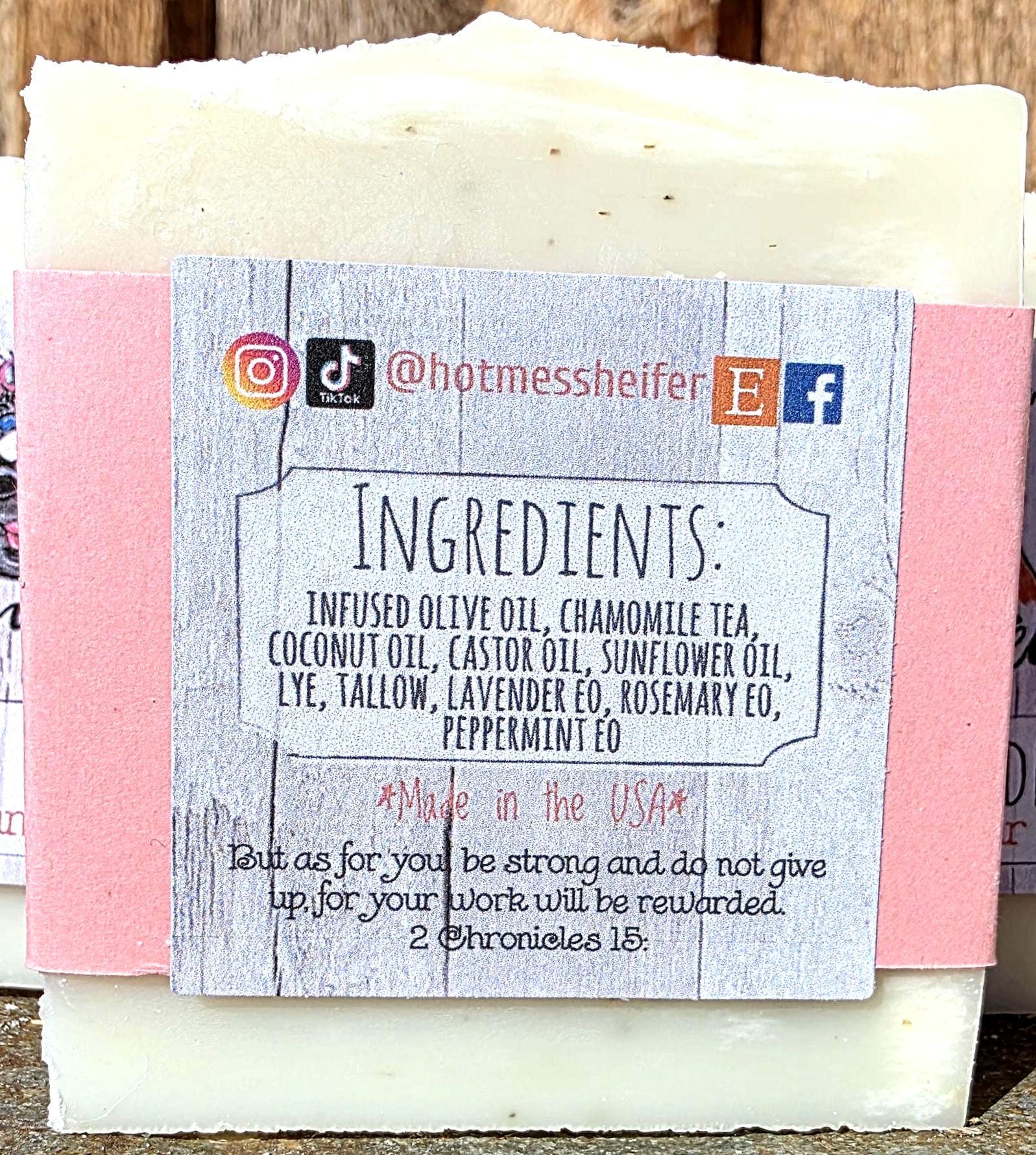 Hair 'N' Hide Tallow Shampoo Bar