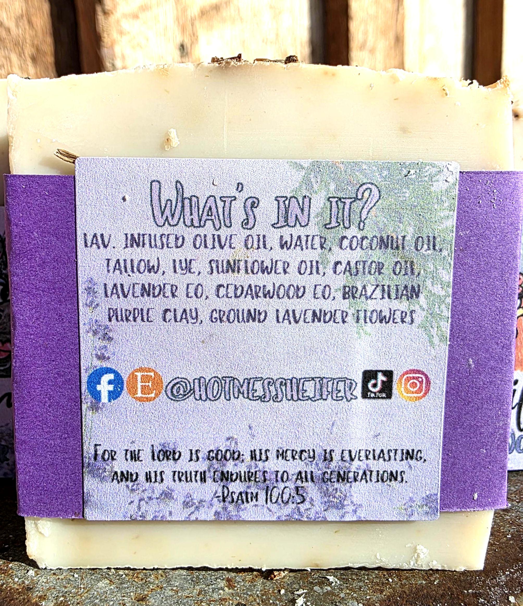 Lavender & Cedarwood Tallow Soap
