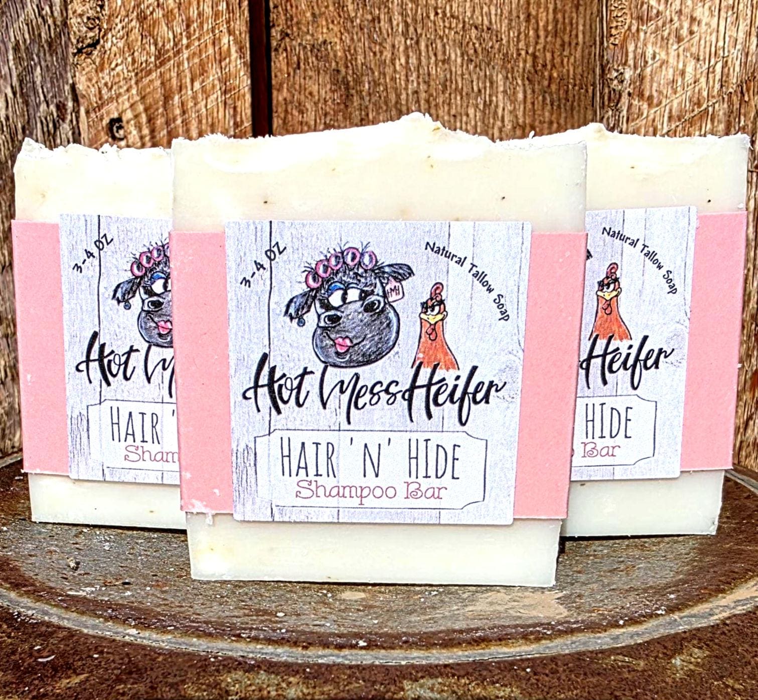 Hair 'N' Hide Tallow Shampoo Bar