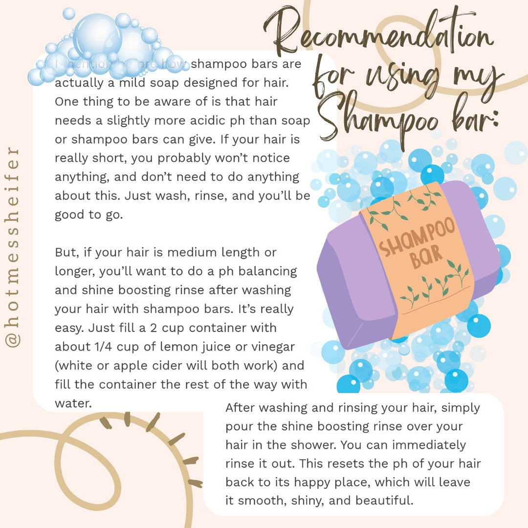 Hair 'N' Hide Tallow Shampoo Bar
