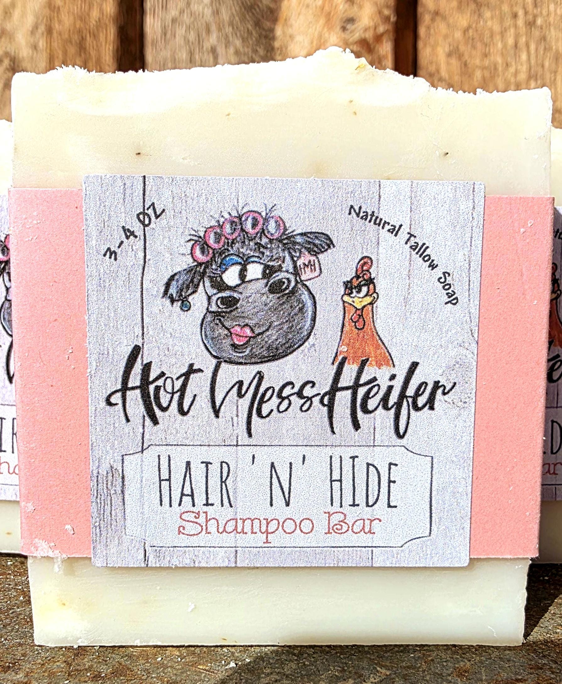 Hair 'N' Hide Tallow Shampoo Bar
