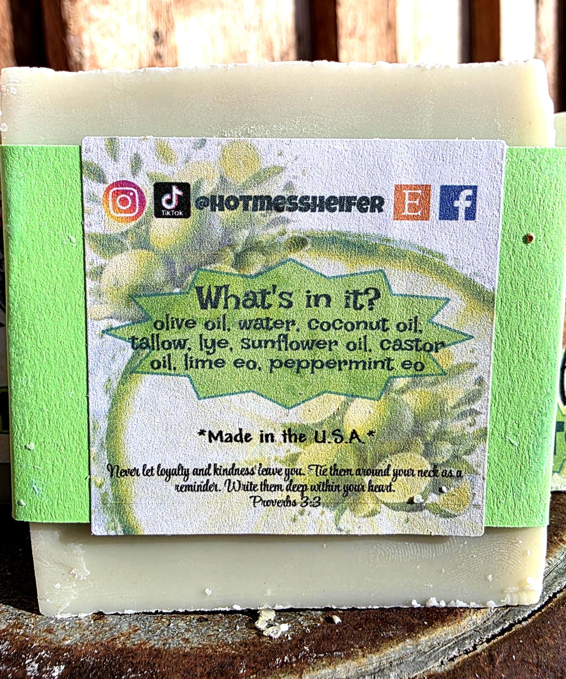 Mojito Tallow Soap