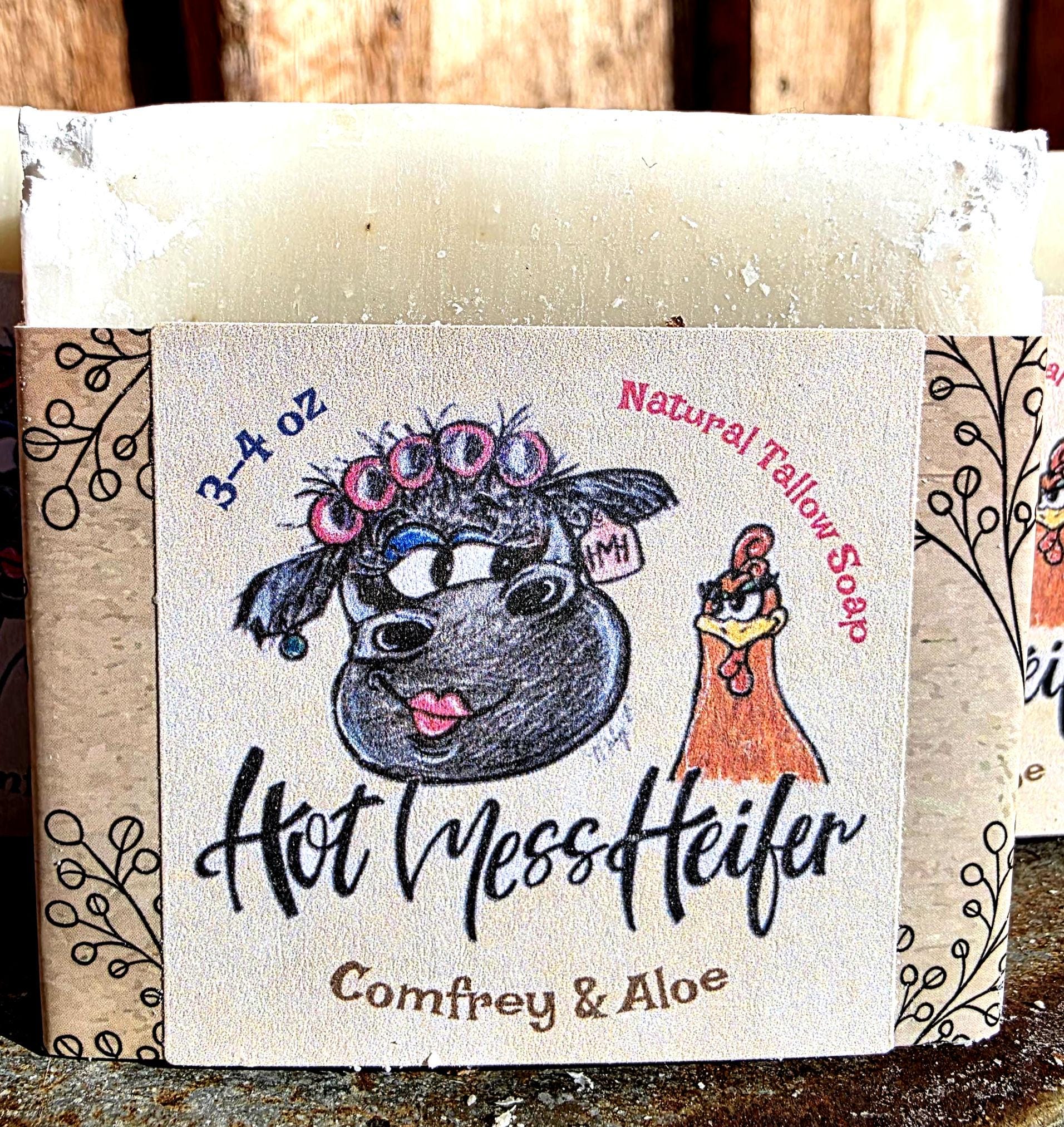 Comfrey & Aloe Tallow Soap